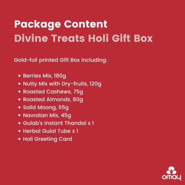 Omay Foods: Divine Treats Holi Gift Box