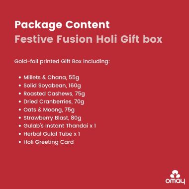 Omay Foods: Festive Fusion Holi Gift Box