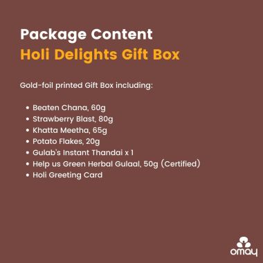 Omay Foods: Holi Delights Gift Box