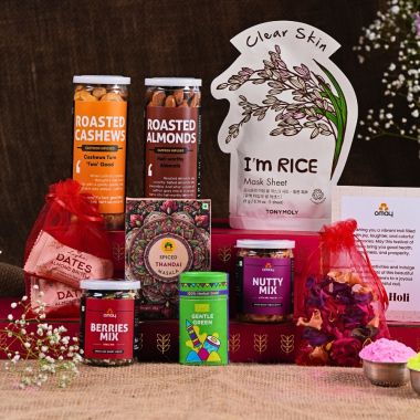 Omay Foods: Joyful Radiance Holi Gift Box