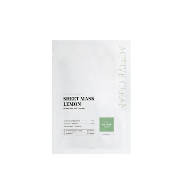 Village11 Factory: Active Clean Sheet Mask Lemon  23gm