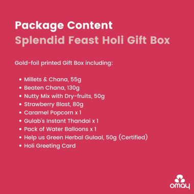 Omay Foods: Splendid Feast Holi Gift Box