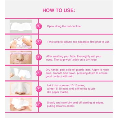 Biore: Deep Cleansing Nose Strips Pore Pack Black