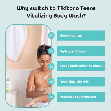 Tikitoro: Vitalizing Body Wash - 300ml