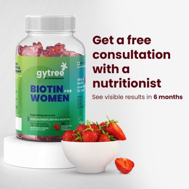 Gytree: The Total Hair, Skin & Nail Support Biotin Gummies