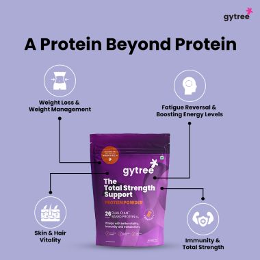 Gytree: The Total Strength Support Chocolate Protein (500gms)