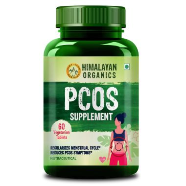 Vlado's Himalayan Organics: PCOS Multivitamin Supplement 2000mg Myo-Inositol, Caronositol, Folate, Chromium, Calcium & Vitamin D | 60 Veg Tablets