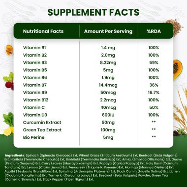 Vlado's Himalayan Organics: Plant Based Collagen Builder for Hair and Skin with Biotin and Vitamin C - 60 Veg Capsules [CLONE]