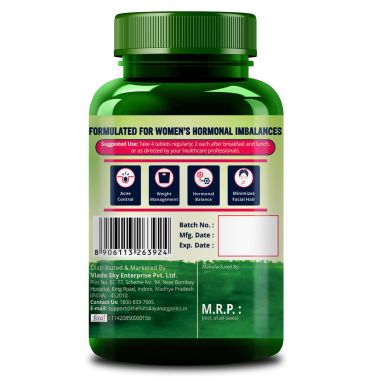Vlado's Himalayan Organics: PCOS Multivitamin Supplement 2000mg Myo-Inositol, Caronositol, Folate, Chromium, Calcium & Vitamin D | 60 Veg Tablets