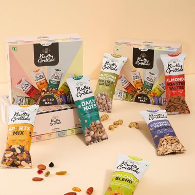 Nutty Gritties: Grab And Go Mixed Bag 230g