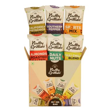 Nutty Gritties: Grab And Go Mixed Bag 230g