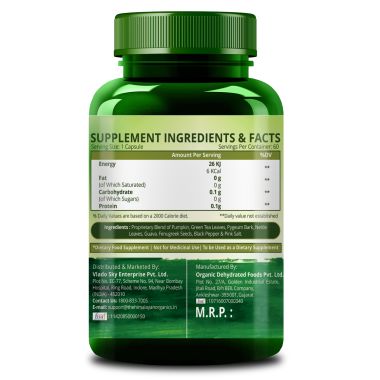 Vlado's Himalayan Organics: Plant Based DHT Blocker | Nettle Extract | 60 Veg Capsules