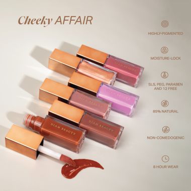 Diam Beauty: Cheeky Affair Liquid blush, Rustic Rouge (10.4ml)