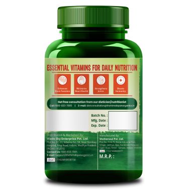 Vlado's Himalayan Organics: Vegan Omega-3 Capsules with Multivitamin, EPA, DHA, B1,B2,B3,B5,B7,B9,B9,B12,C,D3,K2, 25+ Ingredients for Energy, Immunity, Heart, Bone & Joints Support - 60 veg capsules