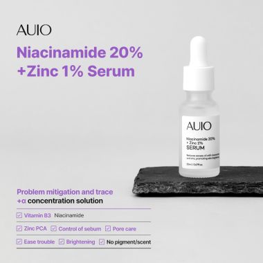 AUIO: Niacinamide 20% + Zinc 1% Serum