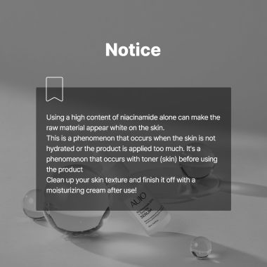 AUIO: Niacinamide 20% + Zinc 1% Serum