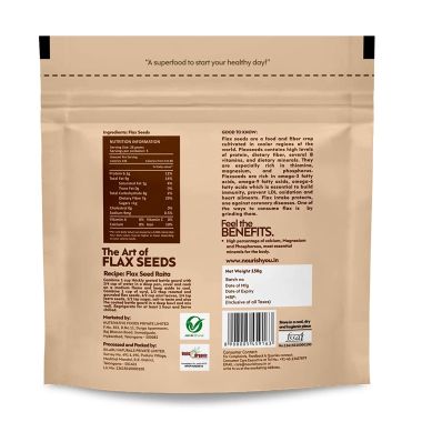 Nourish You: Organic Raw Flax Seeds 150G