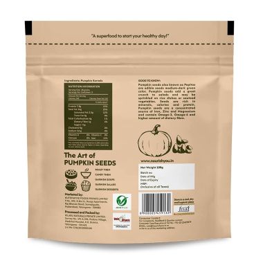 Nourish You: Organic Raw Pumpkin Seeds 100G