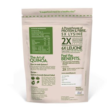 Nourish You: Organic White Quinoa 500G