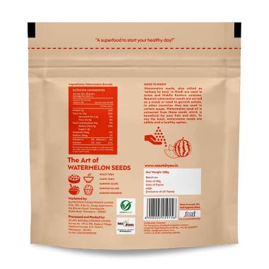 Nourish You: Organic Raw Watermelon Seeds 100G