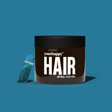 YourHappyLife: Hair Capsules with Keranat,Biotin(10000 MCG), Hair Aminos & Natural DHT Blockers- Pack of 30 capsules