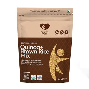 Nourish You: Quinoa With Brown Rice Mix 500G