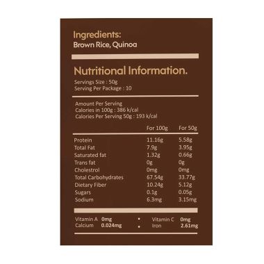 Nourish You: Quinoa With Brown Rice Mix 500G