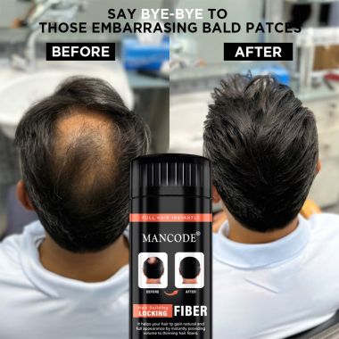 Mancode: Hair Building Fibers (BLACK) 20g