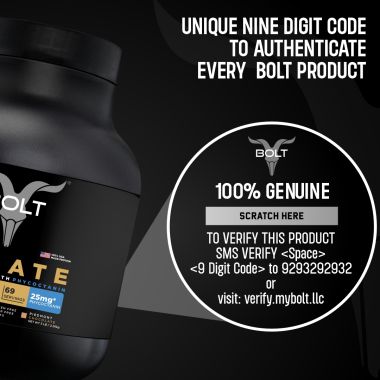 Bolt Nutrition: Nutrition 100% Whey Isolate Protein Powder | With Superfood PHYCOCYANIN |5LB/2.26kg (69 Servings) | Piedmont Chocolate