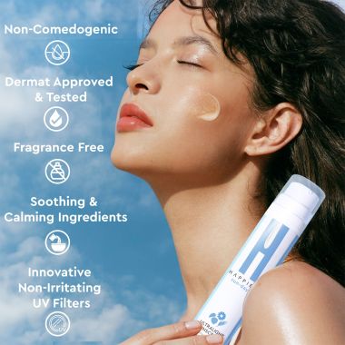 Happier: Sun-days Ultralight Sunscreen Gel SPF 50 PA++++ - 50ml