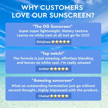 Happier: Sun-days Ultralight Sunscreen Gel SPF 50 PA++++ - 50ml