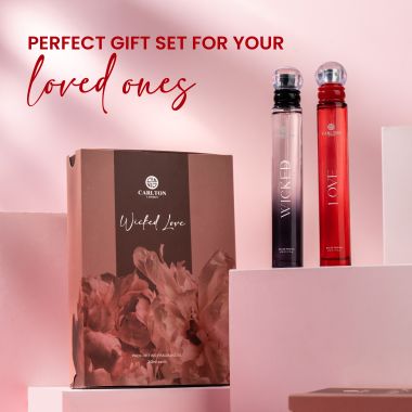 Carlton London: Gift Set Women Wicked and Love Perfume-30ml each