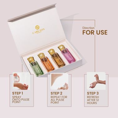 Carlton London: Fantasy Gift Set of 4 -20ml Each