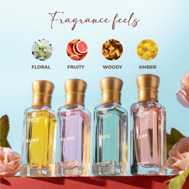 Carlton London: Women DAZZLE Gift Set of 4 EDP Perfume - 20ml each
