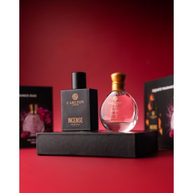 Carlton London: Exquisite Fragrance Duo - Incense 50ml & Blush 30ml Gift Set