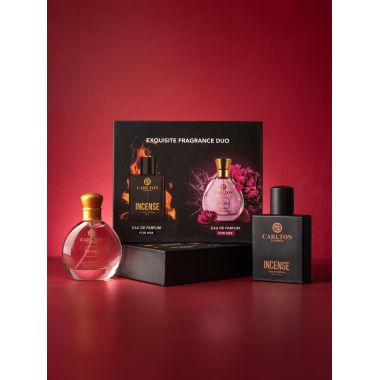 Carlton London: Exquisite Fragrance Duo - Incense 50ml & Blush 30ml Gift Set