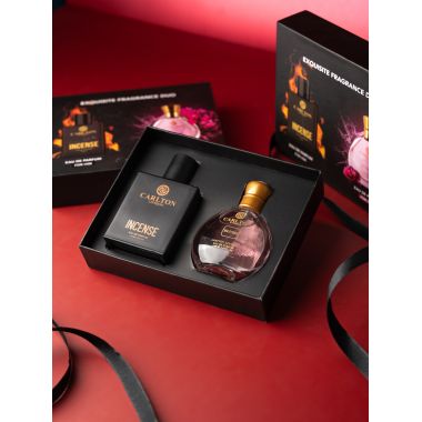 Carlton London: Exquisite Fragrance Duo - Incense 50ml & Blush 30ml Gift Set