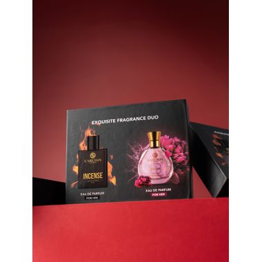 Carlton London: Exquisite Fragrance Duo - Incense 50ml & Blush 30ml Gift Set