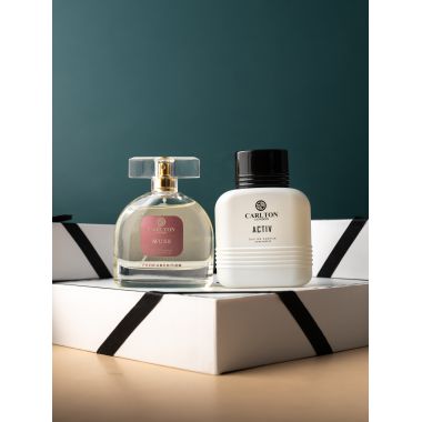 Carlton London: Women Muse + Men Activ EDP Gift Set of 2 - 100ml each