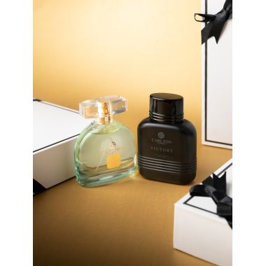 Carlton London: Women Lush + Men Victory EDP Gift Set of 2 - 100ml each