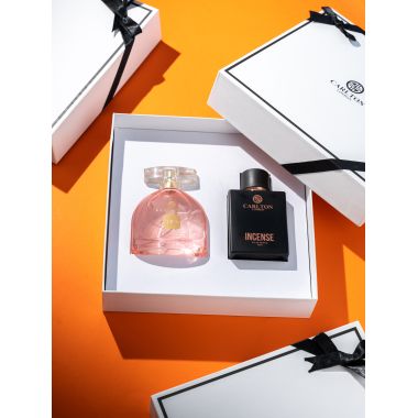 Carlton London: Women Blush + Men Incense EDP Gift Set of 2 - 100ml each