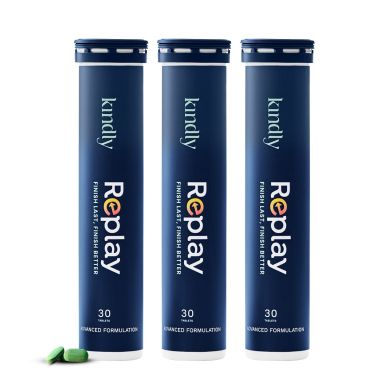 Kindly Health: Replay Testo Supplements |Ginkgo Biloba For Men Ayurvedic 100% Natural | Niacinamide | Muira Puama& Momordica | Charge up your performance | 90 Tablets, Pack of 3