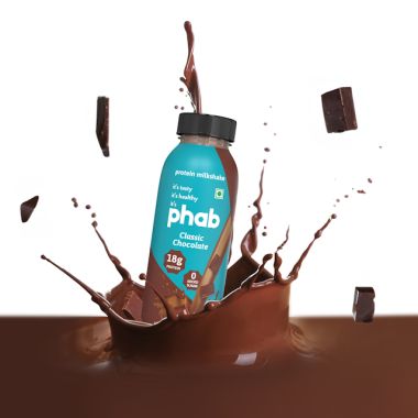 Phab: Protein Milkshake Classic Chocolate - Pack of 6 x 200ml