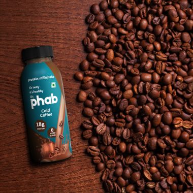 Phab: Protein Milkshake Cold Coffee - Pack of 6 x 200ml