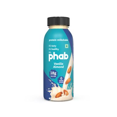 Phab: Protein Milkshake Vanilla Almond - Pack of 6 x 200ml