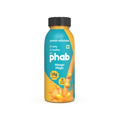 Phab: Protein Milkshake Mango Magic - Pack of 6 x 200ml