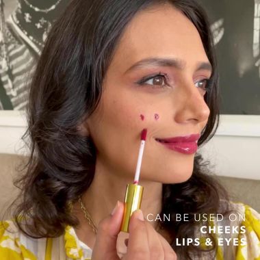 RAS Luxury Oils: Oh-So-Luxe Tinted Liquid Lip Balm In Mauve Pink I Am Abundant - 3.2ml