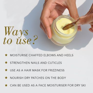 RAS Luxury Oils: Deep Nourish Butter Balm For Skin, Hair & Nails - 40ml