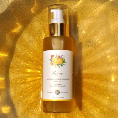 RAS Luxury Oils: Renew Muscle Relaxant & Pain Relief Body Oil - 100ml