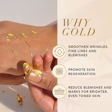 RAS Luxury Oils: 24K Gold Radiance Beauty Boosting Face Elixir - 15ml